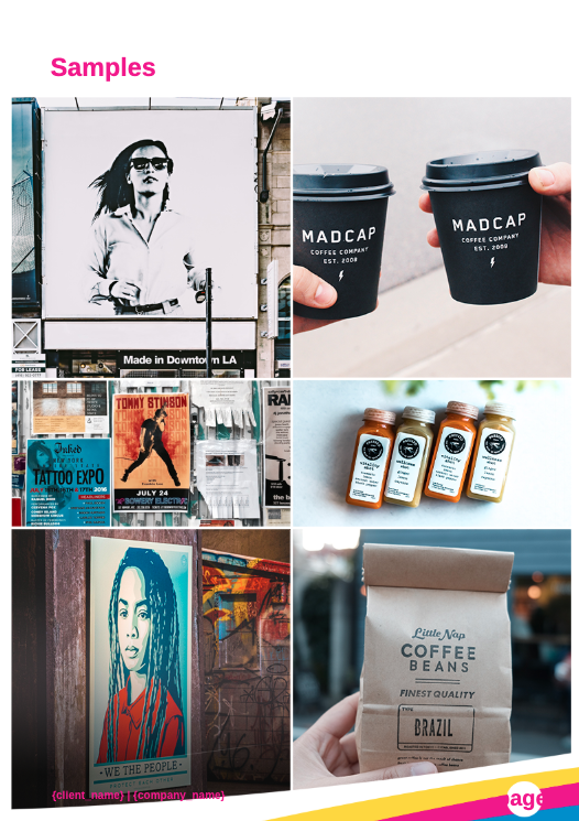 Printing Proposal Template